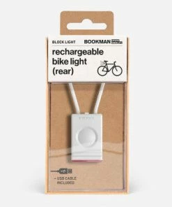 Lampe Vélo LED Arrière Block Bookman 18 Lumens 15 Lampe Vélo LED Arrière Block Bookman 18 Lumens -VTT Boutique lampe velo led arriere block bookman 18 lumens blanche full