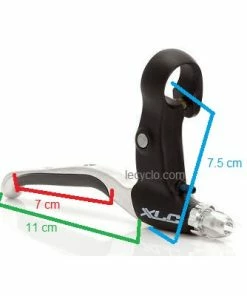 XLC Leviers De Frein De Vélo Revêtement Caoutchouc - La Paire -VTT Boutique leviers de frein de velo revetement caoutchouc la paire full 3