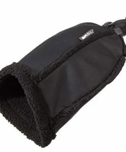 Manchons Basil Noirs En Cuir Végétal Sur Guidon Vélo -VTT Boutique manchons basil noirs en cuir vegetal sur guidon velo full 3