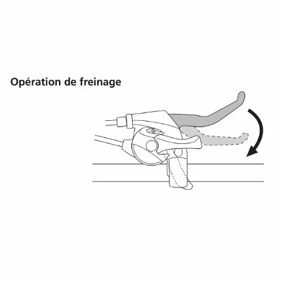 Manette Frein Et Dérailleur Vélo 8 Vitesses Shimano 3 Manette Frein Et Dérailleur Vélo 8 Vitesses Shimano – Image 3