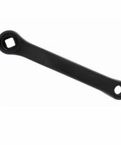 Brandless Manivelle Gauche De Vélo En Acier Revêtement Plastique Noir 170