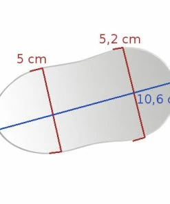 Ergotec-Humpert Miroir De Rechange Pour Rétroviseur Vélo M88 Ergotec -VTT Boutique miroir de rechange pour retroviseur velo m88 ergotec full 3