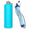 Pack Gourde Flux Hydrapak + Paille Filtrante Lifestraw