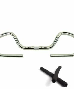 Zoom Pack Guidon Vélo Aluminium Multi Position Avec Mousse -VTT Boutique pack guidon argent velo aluminium multi position avec mousse full