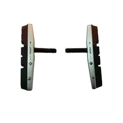 Promax Paire De Patins V-Brake Triple Gomme Avec Support Aluminium 4 Promax Paire De Patins V-Brake Triple Gomme Avec Support Aluminium – Image 4