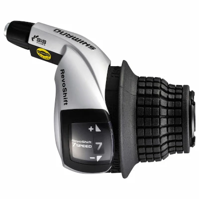 Paire De Poignées Tournantes Revoshift 3x7 Gris Tourney Shimano 3 Paire De Poignées Tournantes Revoshift 3x7 Gris Tourney Shimano – Image 3