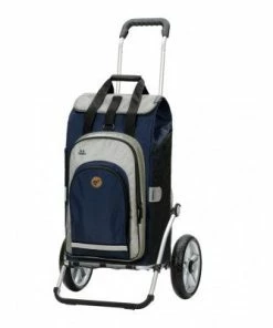 Andersen Panier à Provision Royal Avec Sac 60 Litres Isotherme Hydro -VTT Boutique panier a provision royal avec sac 60l isotherme hydro bleu full