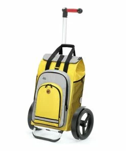 Andersen Panier à Provision Tura Avec Sac Isotherme Hydro -VTT Boutique panier a provision tura avec sac isotherme hydro jaune