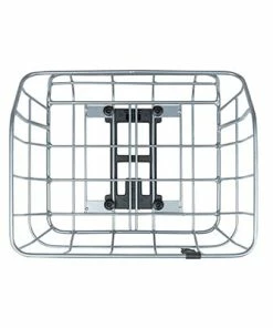 Panier Arrière Chrome Sur Porte-bagages MIK Portland Basil -VTT Boutique panier arriere chrome sur porte bagages mik portland basil full 3