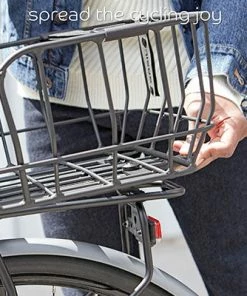 Panier Arrière Noir Sur Porte-bagages MIK Portland Basil -VTT Boutique panier arriere noir sur porte bagages mik portland basil full 6