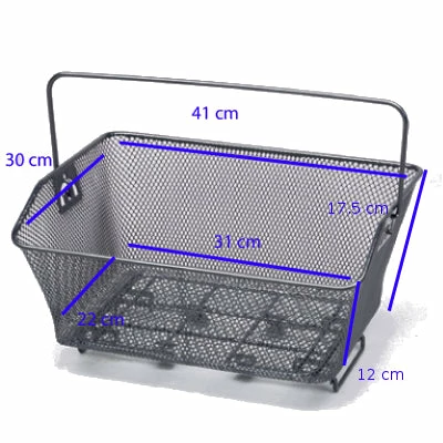 Brandless Panier Arrière Pour Vélo Sur Porte Bagage 3 Brandless Panier Arrière Pour Vélo Sur Porte Bagage – Image 3