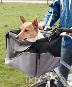 Trixie Panier Avant De Luxe Pour Transport Du Chien à Vélo