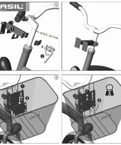 Panier Avant Fixe Pour Vélo 22 L Bremen Basil 11 Panier Avant Fixe Pour Vélo 22 L Bremen Basil -VTT Boutique panier avant fixe pour velo 22 l bremen basil full 6