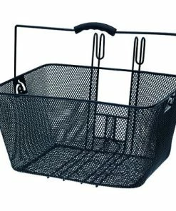 Panier Avant Noir Pour Vélo à Crochets Point