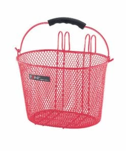 Point Panier Avant Rouge Pour Vélo Enfant