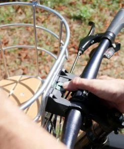 HAPO-G Panier De Vélo Avant 21.5 Litres Avec Fixation MTS -VTT Boutique panier de velo avant 21 5 litres avec fixation mts full 4