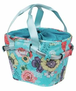 Panier Guidon Bleu 15L Compatible Klickfix Bloom CarryAll Basil
