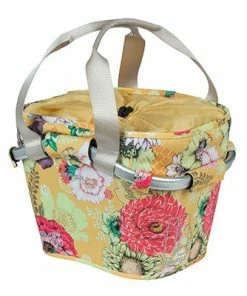 Panier Guidon Jaune 15L Compatible Klickfix Bloom CarryAll Basil