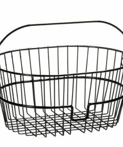 Panier Simple Métal Noir - KlickFix