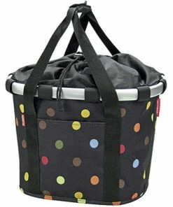 Panier Sur Guidon BikeBasket Dots Reisenthel & Klickfix