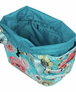 Panier Vélo Arrière Bloom Field 22L Bleu Fleuri Carry All Basil -VTT Boutique panier velo arriere bloom field 22l bleu fleuri carry all basil full 3