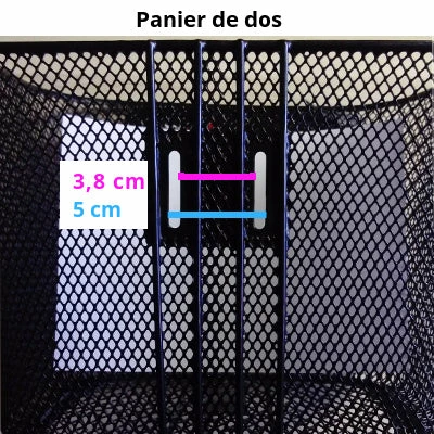 Panier Vélo Avant En Acier 20 L Sur Potence Hapo-G 3 Panier Vélo Avant En Acier 20 L Sur Potence Hapo-G – Image 3