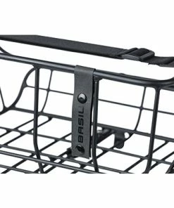 Panier Vélo Avant Noir Mat En Aluminium 25L Portland Basil -VTT Boutique panier velo avant noir mat en aluminium 25l portland basil full 4