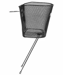 Brandless Panier Vélo Avant Sur Pivot De Fourche 25.4 Mm Et Axe De Roue