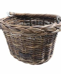 Wicked Panier Vélo En Osier Avec Fixation Rapide Sur Guidon