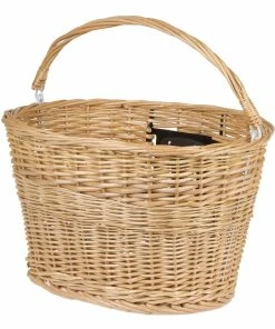 Panier Vélo Avant Osier Sur Guidon M-Wave