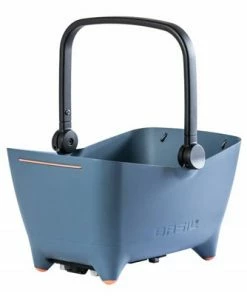 Panier Vélo Pour Chien Bleu Tendance Basil Buddy