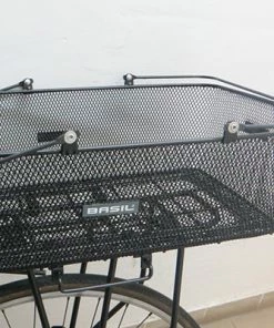 Panier Vélo Sur Porte-bagage Arrière California Basil -VTT Boutique panier velo sur porte bagage arriere california basil full 3