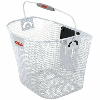 Panier Vélo Uni Blanc Pour Fixation Klickfix 1 Panier Vélo Uni Blanc Pour Fixation Klickfix
