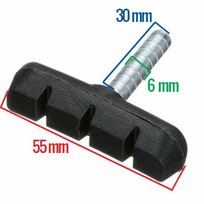 Brandless Patin De Frein Monobloc Cantilever 55 Mm - Par 2 5 Brandless Patin De Frein Monobloc Cantilever 55 Mm - Par 2 – Image 5