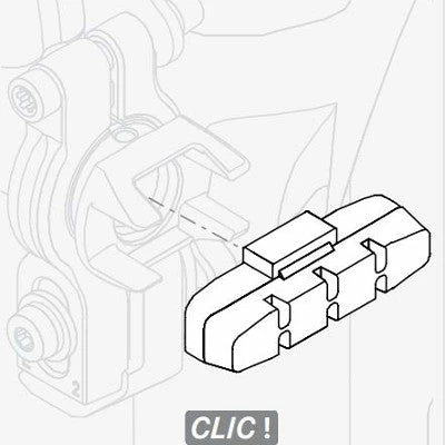 Promax Patins Pour Freins Hydrauliques Magura HS11/HS33 Revêtement Noir 4 Promax Patins Pour Freins Hydrauliques Magura HS11/HS33 Revêtement Noir – Image 4