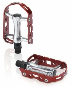 Pédales De Vélo Ultralight Rouge VTT VTC - XLC
