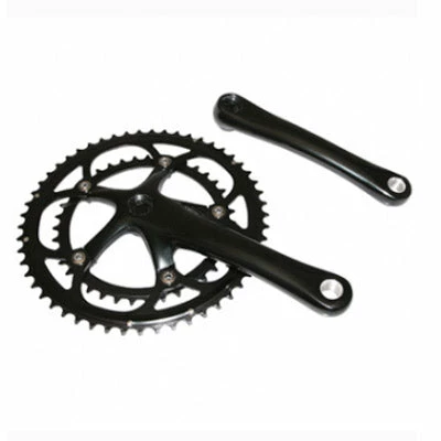 P2R Pédalier 9 à 10 Vitesses Double Plateaux 39-53 Dents 1 P2R Pédalier 9 à 10 Vitesses Double Plateaux 39-53 Dents