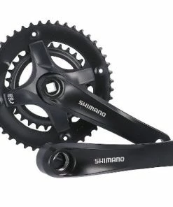 Pédalier Double Plateaux Vélo 7/8V 30/46 Dents Tourney Shimano