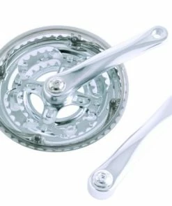 Point Pédalier Vélo Trois Plateaux 48 / 38 / 28 En Acier