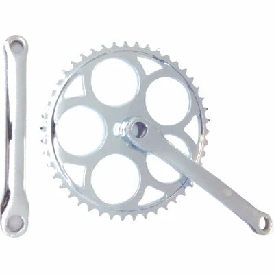 Messingschlager Pédalier Vintage Mono Plateau à Clavette 2 Messingschlager Pédalier Vintage Mono Plateau à Clavette – Image 2