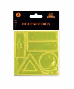 RFX Care Planche De 5 Stickers Réfléchissants Pour Vélo Et Accessoires