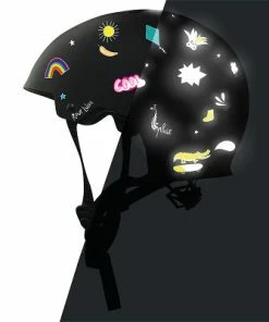 Planche De Stickers Réfléchissants Grand Format Rainette -VTT Boutique planche de stickers reflechissants grand format rainette full 5