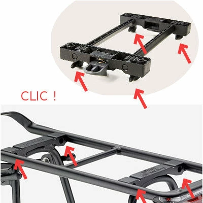 Plaque D'adaptation Snapit Sur Porte Bagage Racktime 6 Plaque D'adaptation Snapit Sur Porte Bagage Racktime – Image 6