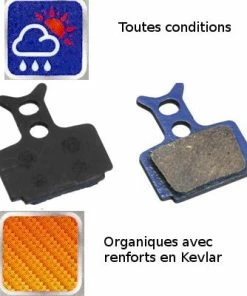 Brakco Plaquette Organique Frein à Disque Vélo Formula, Mega One, R1, R -VTT Boutique plaquette organique frein a disque velo formula mega one r1 r full 4