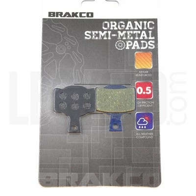 Brakco Plaquettes Organiques Frein à Disque Vélo Magura MT2.4.6.8 Paire 5 Brakco Plaquettes Organiques Frein à Disque Vélo Magura MT2.4.6.8 Paire – Image 5