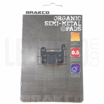 Brakco Plaquettes Organiques Kevlar Pour Frein à Disque De Vélo XTR 6 Brakco Plaquettes Organiques Kevlar Pour Frein à Disque De Vélo XTR – Image 6