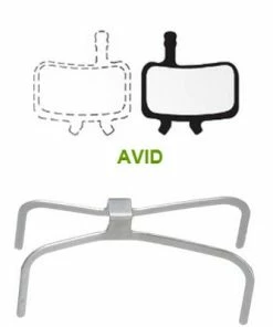 Brakco Plaquettes Organiques Pour Frein à Disque Vélo AVID Juicy -VTT Boutique plaquettes organiques pour frein a disque velo avid juicy full 5