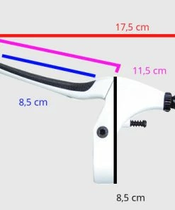 Point Poignée De Frein De Vélo Confort Blanche -VTT Boutique poignee de frein de velo confort blanche full 6
