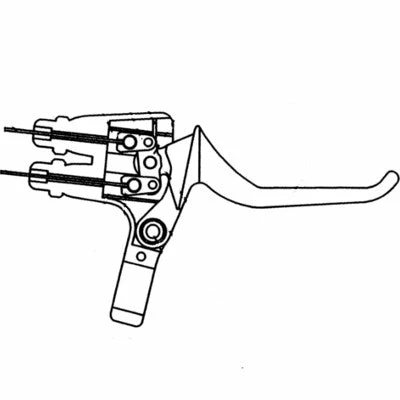 TY Brake Poignée Frein Vélo Gauche Avec Une Commande Pour Avant & Arrière 4 TY Brake Poignée Frein Vélo Gauche Avec Une Commande Pour Avant & Arrière – Image 4