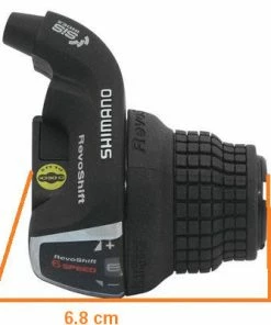 Poignée Rotative Vélo 6 Vitesses Revoshift Shimano 5 Poignée Rotative Vélo 6 Vitesses Revoshift Shimano -VTT Boutique poignee rotative velo 6 vitesses revoshift shimano full 3